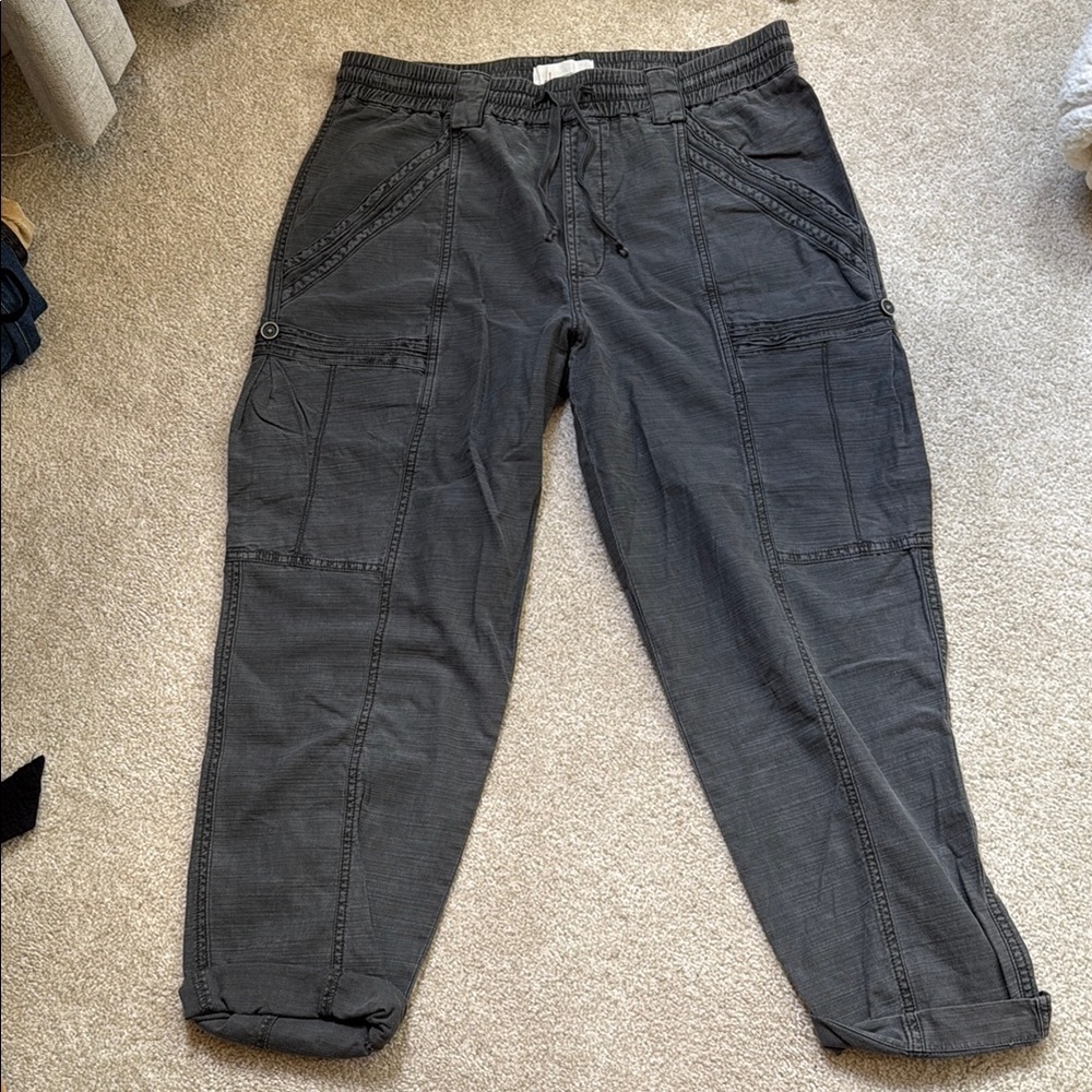 Anthropologie Gray Cargo Pants for Women